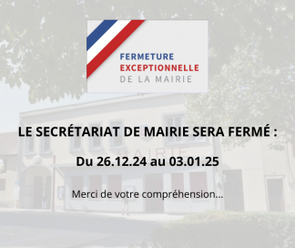 Fermeture mairie 3