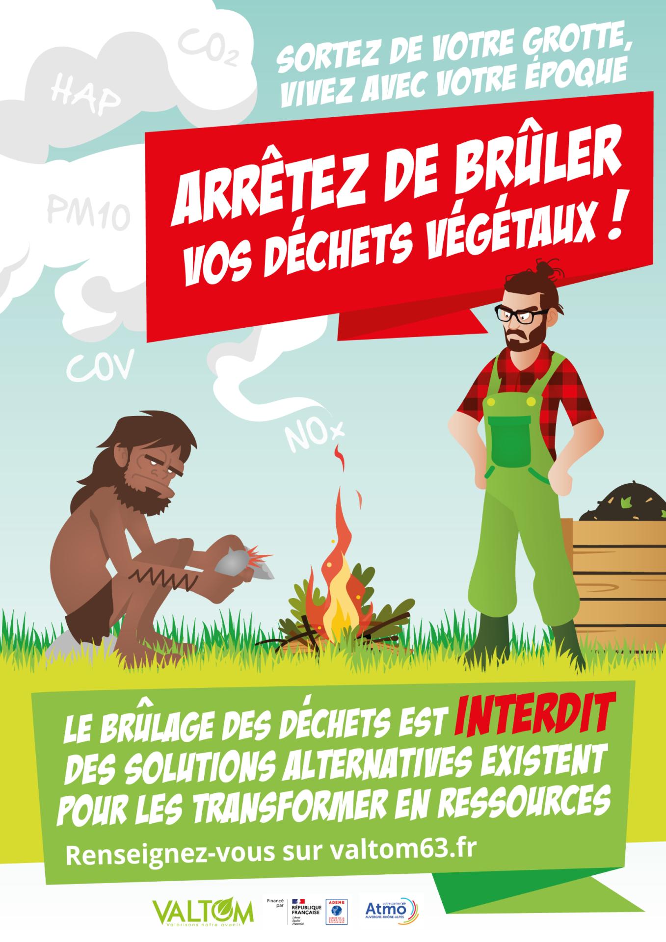 Non au brulage des dechets 1